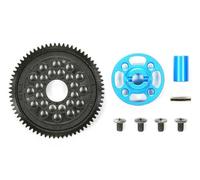 TAMIYA TAM54500 300054500 - TT-02 High Speed Gear Set 68 Turn, Black