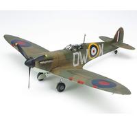 Tamiya TAM61119 Fahrzeug 61119-1:48 British Supermarine Spitfire Mk.I, Model Bui