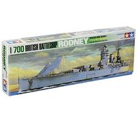 TAMIYA TAM77502 1/700 British Rodney Battle Plastic Model Boat Kit