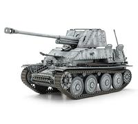 TAMIYA Tank Destroyer 300035248-1:35 WWII Special vehicle 139 Hunting armor Marder III (2), Brown and Green