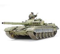 Tamiya TM35160 300035160 Battle tank 300035160-1:35 Russian T72M1, Faithful Replica, Plastic, Crafts, Model Kit, Assembly, Unpainted, Brown