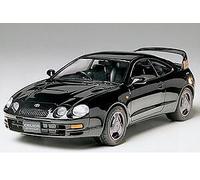 TAMIYA 24133 1:24 Toyota Celica GT-Four - Faithful Replica, Model Building, Plastic Kit, Crafts, Hobby, Gluing, Model Kit, Assembly, Unpainted, Black