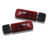 Carson 500907038 - 1:14 6-Chamber Taillights Tractor (2) - New