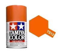 TAMIYA TS-12 Orange 100ml Plastic Model Kit Spray Paint 85012