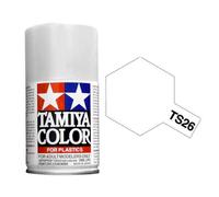 TAMIYA TS-26 Pure White 100ml Plastic Model Kit Spray Paint 85026