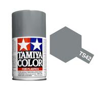 TAMIYA TS-42 Light Gun Metal 100ml Plastic Model Kit Spray Paint 85042
