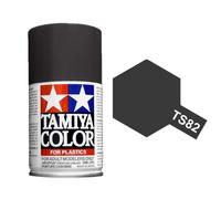 TAMIYA TS-82 Black Rubber 100ml Plastic Model Kit Spray Paint 85082