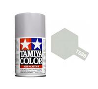 TAMIYA COLOR TS-88 SPRAY PAINT FOR PLASTIC TITANIUM SILVER 700 - 100ML