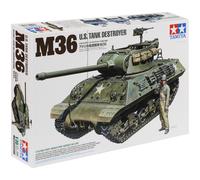 TAMIYA 35390 1:35 US M36 Jagdpanzer (1) - Model making, plastic kit, hobby, crafts, tank building kit, military construction, tank 1:35, stand model making