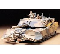 Tamiya US M1A1 Abrams with Mine Plough (1:35 Scale)