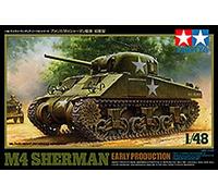 TAMIYA 32505 1:48 U.S. Medium Tank M4 Sherman - Early Production