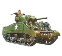 Tamiya US M4 Sherman Tank Early Production 1:35 Military Plastic Model Assembly Kit