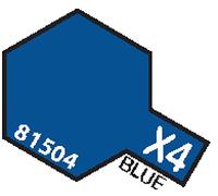 Tamiya X4 Gloss Blue Acrylic Paint 10ml Pot