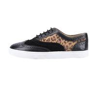 Tammy Brogue Shoe, Leopard, 6