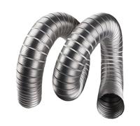 TAMOSH Flexible Duct Flex Air Aluminum Ducting Dryer Vent Hose for Ventilation Telescopic Fast Smoke Exhaust Easy to Use 60mm 3 Meters