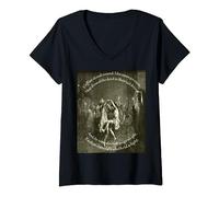 TamOshanter Burns Night Quote In Grey V-Neck T-Shirt