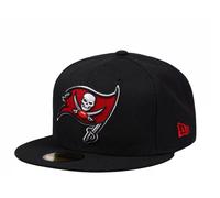 Tampa Bay Buccaneers Cap Men's NFL New Era Black Fitted Hat - New
