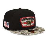 Tampa Bay Buccaneers Cap Men's NFL New Era Black Fitted Hat - New