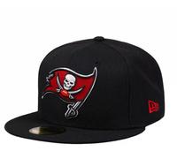 Tampa Bay Buccaneers Cap NFL Men's New Era Black Fitted Hat - New