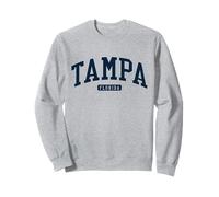 Tampa Florida FL College University Style Navy Sweatshirt