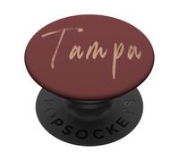 Tampa Florida Vintage elegant design PopSockets Adhesive PopGrip