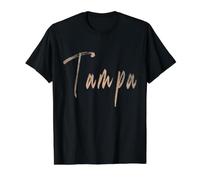 Tampa Florida Vintage Elegant Design Value Graphic T-Shirt, Men, Black, S