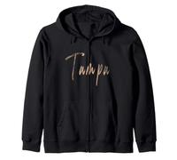 Tampa Florida Vintage elegant design Zip Hoodie