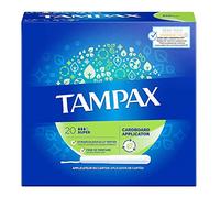 Tampax Super Tampons with Cardboard Applicator Leak Protection, Pack of 20
