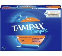 Tampax Compak Super Plus Tampons with Applicator 18 Tampons