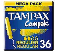 TAMPAX Compak Tampons Regular Loading Sleeve