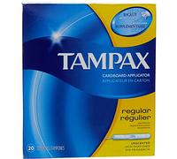 Tampax Regular Tampons with Cardboard Applicator, 150g