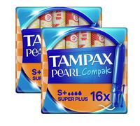 Tampax Pearl Compak Super Plus Tampons 16 Tampons
