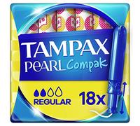 TAMPAX Pearl Compak Tampons Regular with Loading Sleeve