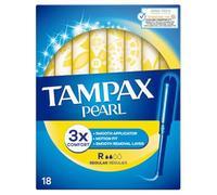 Tampax Pearl Regular Tampons Applicator, 18 each