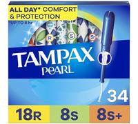 Tampax Pearl Triplepack Regular/Super/Super Plus 34 count