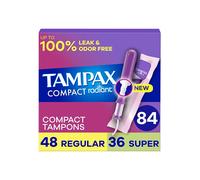 Tampax Pocket Radiant Compact Tampons Duo Pack