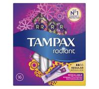 Tampax Radiant Regular Tampons 16s