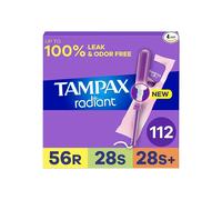 Tampax Radiant Tampons Multipack, with LeakGuard Braid
