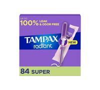 Tampax Radiant Tampons With Leakguard Braid