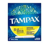 Tampax Regular Tampons with Cardboard Applicator, 150g
