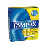 Tampax Blue Regular Tampons x20 (Pack of 8) 98512