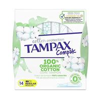 Tampax - Tampax Compak Cotton Protection Regular Tampons with Applicator - 14 Pieces