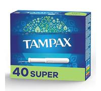 Tampax Tampons with Flushable Cardboard Applicator - Super - 40 ct