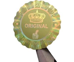 Tamper-Evident Hologram Stickers 20x20mm - Void Security Labels with “Original” & “Genuine Guaranteed” - Self-Adhesive Anti-Tamper Seals for Warranty, Packaging, Documents, Electronics (98)