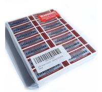 Tamper Proof No Return Security Stickers Labels with Unique Barcodes and Serial Numbers (56)