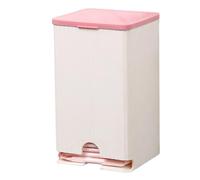 Tampon Holder - 19.5 x 11.5 cm, Versatile Solution | Large Capacity PP Toiletries Box with Stylish Striped Design, Feminine Product Organizer for Home, Bathroom and the