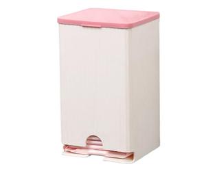 Tampon Holder - 19.5 x 11.5 cm, Versatile Solution | Large Capacity PP Toiletries Box with Stylish Striped Design, Feminine Product Organizer for Home, Bathroom and the