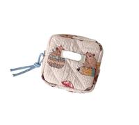 Tampon Storage Bag Portable Small Fre Floral Sanitary Pad Storage Bag Cute Flower Pattern Cact Size Eup Ideal for Students and Travel(Color4)