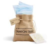 Tampon Tribe Organic Cotton Pads for Women | 7 Daytime Absorbent Period Pads with Wings | 100% Organic Cotton, Hypoallergenic, Metal and Chemical Free with Anti-Leak Edges | 7 Count - Daytime