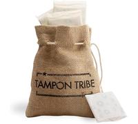 Tampon Tribe Organic Cotton Panty Liners for Women | 24 Plant-Based Pantiliners | 100% Organic Cotton, Hypoallergenic, Chemical and Metal-Free with Plant-Based Backing (Zero Glue) | 24 Pack